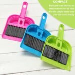 Anubhav Janni Mini Supdi (Pack Of 2 Pcs)Mini Dustpan with Brush Broom Set for Multipurpose Cleaning Laptops Keyboards Dining Table Car Seats Carpets  Plastic Dust Pan - Image 7