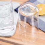 Anubhav Janni Juice Glass Long 300ml 6pcs Clear Elegant Drinking Cups Water Wine Beer Cocktail Mixed Drinks Square Bottom Home Crystal Cut Milk Glasses Transparent Dishwasher Safe - Image 3