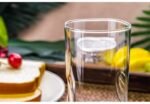 Anubhav Janni Juice Glass Long 300ml 6pcs Clear Elegant Drinking Cups Water Wine Beer Cocktail Mixed Drinks Square Bottom Home Crystal Cut Milk Glasses Transparent Dishwasher Safe - Image 6