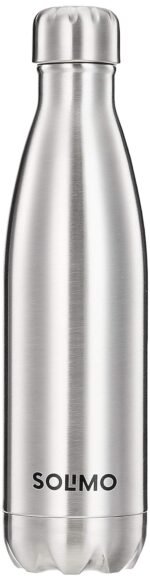 Anubhav Janni 500Ml Stainless Steel Bottle 1 Pcs  Leakproof Lightweight Single Wall for School Office Gym Travel Outdoor Use