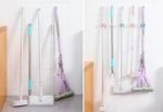 Anubhav Janni Broom Mop Holder (Pack Of 6 Pcs) Self Adhesive Hooks Wiper Wall Plastic Waterproof Multicolour for Bathroom Kitchen Multipurpose - Image 3