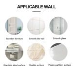 Anubhav Janni Broom Mop Holder (Pack Of 6 Pcs) Self Adhesive Hooks Wiper Wall Plastic Waterproof Multicolour for Bathroom Kitchen Multipurpose - Image 4