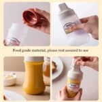 Anubhav Janni Squeeze Bottle Condiment Bottles (Pack Of 1 Pcs) Porous Hot Sauce Dispenser Refillable Five Hole Container with Lid Squirt Ketchup Bottle Multipurpose Kitchen Tools - Image 4