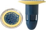 Anubhav Janni New 360° Deodorant Floor Drain Bathroom 1PCS Shower Backflow Preventer Sewer Core Anti Drain,Sewer Insect-Proof Silicone Anti-Odor Artifact for KitBathroom Pipes