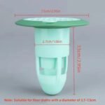 Anubhav Janni New 360° Deodorant Floor Drain Bathroom 1PCS Shower Backflow Preventer Sewer Core Anti Drain,Sewer Insect-Proof Silicone Anti-Odor Artifact for KitBathroom Pipes - Image 6