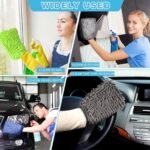 Anubhav Janni Microfiber Gloves 1 Pcs Cleaning Single Piece for Dusting Scrubbing  Household Soft Absorbent Reusable Washing - Image 4