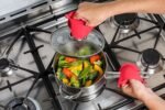 Anubhav Janni Silicone Oven Mitt Gloves 1 Pair Mittens Baking Finger Mitts Grips Silicon Holder for Kitchen Hot Pot Heat Resistant Holders - Image 3