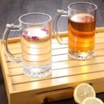 Anubhav Janni Beer Mug 440 ml 6pcs Set Premium Heavy Glass with Handle Crystal Clear Thick Bottom Bar Water Juice Mocktail Cocktail Classic Glasses Perfect for Cider Cocktails Mocktails Gift - Image 3