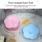 Anubhav Janni Flower Shape Laundry Balls 3 Pcs PallRin Washing Machine Ball Floating Reusable Mesh lint Net Trap Filter Bag Hair Catcher Removal Debris Dirt Fur Pouch Cloth Washer Device Cleaning - Image 3