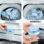 Anubhav Janni Flower Shape Laundry Balls 3 Pcs PallRin Washing Machine Ball Floating Reusable Mesh lint Net Trap Filter Bag Hair Catcher Removal Debris Dirt Fur Pouch Cloth Washer Device Cleaning - Image 7
