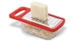 Anubhav Janni Vegetable Cheese Grater 1 Pcs Stainless Steel Kitchen with Container Box Storage for Vegetables Fruits Ginger