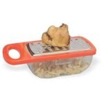 Anubhav Janni Vegetable Cheese Grater 1 Pcs Stainless Steel Kitchen with Container Box Storage for Vegetables Fruits Ginger - Image 3