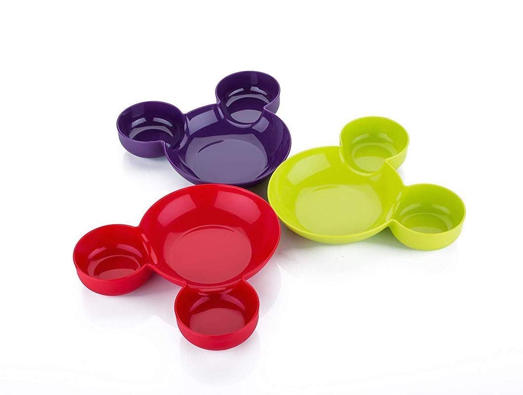 Anubhav Janni Plastic Unbreakable Micky Mouse Tray (1 Pcs ) Mickey with Fun and Durable Design Non Slip Serving for Kids Snacks Breakfast Drinks Perfect Parties Picnics Everyday Use Anubhav Janni Plastic Unbreakable Micky Mouse Tray (1 Pcs ) Mickey with Fun and Durable Design Non Slip Serving for Kids Snacks Breakfast Drinks Perfect Parties Picnics Everyday Use - Image 1
