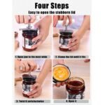 Anubhav Janni Multi Function Bottle Cap Opener (1 Pcs) Stainless Steel Adjustable Lids Off Jar Labor Saving Screw Can for Kitchen Gadget - Image 3
