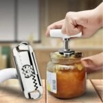 Anubhav Janni Multi Function Bottle Cap Opener (1 Pcs) Stainless Steel Adjustable Lids Off Jar Labor Saving Screw Can for Kitchen Gadget - Image 7