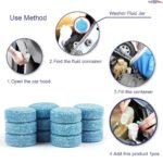 Anubhav Janni Glass Wiper Cleaner Tablet (Pack of 10 Pcs) Car Cleaning Tablets Liquid Windshield Washer Fluid for Anti Fog Water Repellent Accessories - Image 3