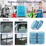 Anubhav Janni Glass Wiper Cleaner Tablet (Pack of 10 Pcs) Car Cleaning Tablets Liquid Windshield Washer Fluid for Anti Fog Water Repellent Accessories - Image 6