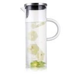Anubhav Janni Steel Water Jug Round 1.5 Ltr Classic Heavy Duty Stainless Steel Water Juice Jug Premium Mirror Finish Pitcher with Lid for Home Kitchen Restaurants Parties - Image 4