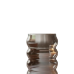 Anubhav Janni Wave Tumbler 450 ml Transparent Drinking Glass Ideal for Water Juice Soda Beverages Premium Tumblers Home Restaurant Cafe Use Creative Cup Dinnerware Glassware Fruit Wine Beer