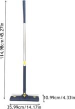 Anubhav Janni Microfiber Multifunctional Cleaning Mop 1 Pcs Rotatable Adjustable Cleaning Moop Triangle Mop with Stainless Steel Long Handle Push Pull Dry Wet Moop for Floor - Image 5