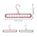 Anubhav Janni New Foldable Hanger (Pack Of 2 Pcs)  Compact and Space-Saving Hanger for Clothes and Accessories - Image 5
