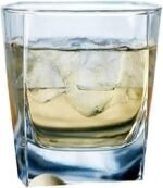 Anubhav Janni Plaza Square 170 ml 6 pcs Set Glass Transparent Small Drinking Ideal for Water Juice Shots Whiskey Beverages Compact Durable Glassware Home Cafe Bar - Image 6