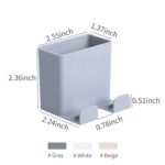 Anubhav Janni Remote Controll Storage Box Holder Adhesive Wall Mount Organizer Control Multifunction Container for Home and Office Plug Charging Mobile Phone(Pack of 2) - Image 3