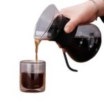 Anubhav Janni Coffee Pour Over Glass 400ml Maker Stainless Steel Filter Dripper No Home Garden Kitchen Dining Bar Small Appliances Tea Makers Percolators Moka Pots