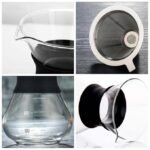 Anubhav Janni Coffee Pour Over Glass 400ml Maker Stainless Steel Filter Dripper No Home Garden Kitchen Dining Bar Small Appliances Tea Makers Percolators Moka Pots - Image 3