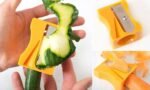 Anubhav Janni Food Sharpener Peeler Slicer Multi Functional Kitchen Tool for Slicing, Peeling, and Sharpening Carrot Curler Handheld Spiral Shred Long Shaped Fruit Flower Maker Cutter  (1 pcs) - Image 7