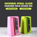 Anubhav Janni Food Sharpener Peeler Slicer Multi Functional Kitchen Tool for Slicing, Peeling, and Sharpening Carrot Curler Handheld Spiral Shred Long Shaped Fruit Flower Maker Cutter  (1 pcs) - Image 8