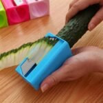 Anubhav Janni Food Sharpener Peeler Slicer Multi Functional Kitchen Tool for Slicing, Peeling, and Sharpening Carrot Curler Handheld Spiral Shred Long Shaped Fruit Flower Maker Cutter  (1 pcs) - Image 9