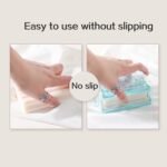 Anubhav Janni Laundry Rolling Soap Box  Portable Easy Cloth Washing Roller Plastic Dispenser Case with Lid Having Roller Multicolor for Home Bathroom Kitchen (Pack Of 1 Pcs) - Image 3