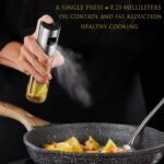 Anubhav Janni Oil Sprayer for Cook Refillable and Baking Roasting Frying Control Cooking Olive Spray Salad Kitchen Baking Dispenser Stainless Steel Premium Food Grade Cooking (Pack Of 1 Pcs) - Image 3