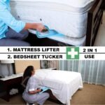 Anubhav Janni Mattress Lifter Tool Sofa Bed 2 in 1 and Bedsheet Tucker Ergonomic Wedge Elevator for Lifting Tucking Holding Plastic Stand Easy Making Lifter Bed Sheet (Pack Of Pcs) - Image 2