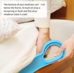 Anubhav Janni Mattress Lifter Tool Sofa Bed 2 in 1 and Bedsheet Tucker Ergonomic Wedge Elevator for Lifting Tucking Holding Plastic Stand Easy Making Lifter Bed Sheet (Pack Of Pcs) - Image 6