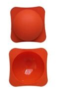 Anubhav Janni Silicon Round Chocolate Mould Silicone Non Stick Flexible and Reusable for Homemade Chocolates Circular Shaped Fondant Mold Making Homemade Chocolate Baking (Pack Of 1 Pcs)