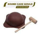 Anubhav Janni Silicon Round Chocolate Mould Silicone Non Stick Flexible and Reusable for Homemade Chocolates Circular Shaped Fondant Mold Making Homemade Chocolate Baking (Pack Of 1 Pcs) - Image 4
