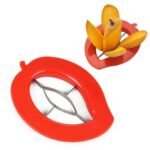 Anubhav Janni Mango Cutter Slicer Tool  Stainless Steel Chopper for Quick and Clean Slicing Manual Fruit Cutting with Ergonomic Handles Easy Seed Removal Kitchen Tool (Pack Of 1 Pcs) - Image 7