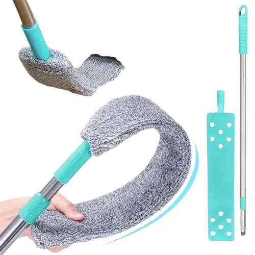 Anubhav Janni Microfiber Flexible Mop Gap Cleaning with Long Adjustable Handle Bendable Washable Duster Bed Sofa Dust Brush Home Tool Cleaner Bed Sofa Stainless Steel (Pack Of 1 Pcs) Anubhav Janni Microfiber Flexible Mop Gap Cleaning with Long Adjustable Handle Bendable Washable Duster Bed Sofa Dust Brush Home Tool Cleaner Bed Sofa Stainless Steel (Pack Of 1 Pcs) - Image 1