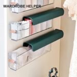 Anubhav Janni Wall Mounted Socks Storage Box (6 Cell) Box Space Saving Organized for and Small Items Inners organizer wardrobe Undergarments Drawer Divider Mount Boxes  (Pack Of 1 Pcs) - Image 4