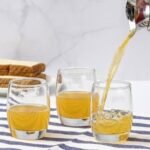 Anubhav Janni Steamless Plaza 390ml Italian Premium Juice Glasses and Transparent Water Glass Medium Size Tumbler for Drinking Cocktails Transparent Oval Juice Water Sharbat ( Pack Of 6 Pcs) - Image 6