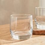 Anubhav Janni Steamless Plaza 210ml Premium Juice Glasses and Transparent Water Glass Medium Size Tumbler for Drinking Cocktails Transparent Oval Juice Water Sharbat ( Pack Of 6 Pcs) - Image 2