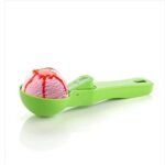 Anubhav Janni Plastic Ice Cream Scoop Durable with Comfortable Grip Non Stick Ball Spoon for Hard Frozen Desserts Easy to Use Clean Kitchen Tool Two Pcs Combo Smooth Sturdy (Pack of 1 Pcs) - Image 4