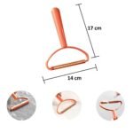 Anubhav Janni Mini Portable Lint Remover Manual for Clothes Carpet Couch Hair Pets Fuzz Free Fabrics Compact Durable Lightweight Fabric Shaver Reusable Clothes (Pack Of 2 Pcs) - Image 2