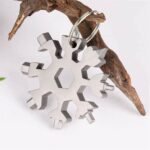 Anubhav Janni 18 In 1 Snowflake Screwdrive Multi Tool in Stainless Steel Tool Screwdriver Kit Allen Key Wrench Bottle Opener Out Door Camping Gear Snowflakes Tools (Pack Of 1 Pcs) - Image 5