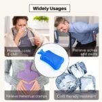 Anubhav Janni Mini Rubber Water Bag Non Electrical Small Hot Bag for pain relief Relaxing Heat Cold Therapy Body Heating Bottle period cramps Menstrual Cramps (Pack Of Pcs) - Image 3