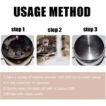 Anubhav Janni Kitchen Multi purpose Foam Cleaning Powder New Rust Remover All Multi Purpose Cleaner Instant Powder Stainless steel sinks Steel pot sets Glassware (Pack Of 1 Pcs) - Image 6