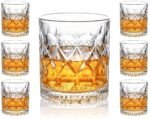 Anubhav Janni Whiskey Glass Deli 280ml Classic Glasses Barware for Scotch Bourbon Cocktail Old Fashioned Tumblers Drinking Cocktails Bar Clear Crystal (Pack Of 6 Pcs) - Image 6