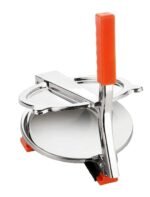 Anubhav Janni Puri Press Maker Stainless Steel New Machine for Home Kitchen Making Papad khakhra poori roti Many More Manual Hand with Handle Ideal Poori Khakhra Easy to Use Dough Puri (1 Pcs) - Image 6